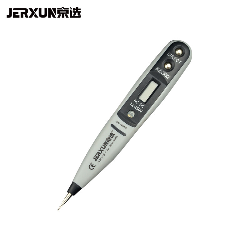 京選(JERXUN)數(shù)顯測電筆多功能數(shù)顯感應電工家用測電筆試電筆驗電筆漏電筆一字螺絲刀工 LCD帶燈數(shù)顯電筆